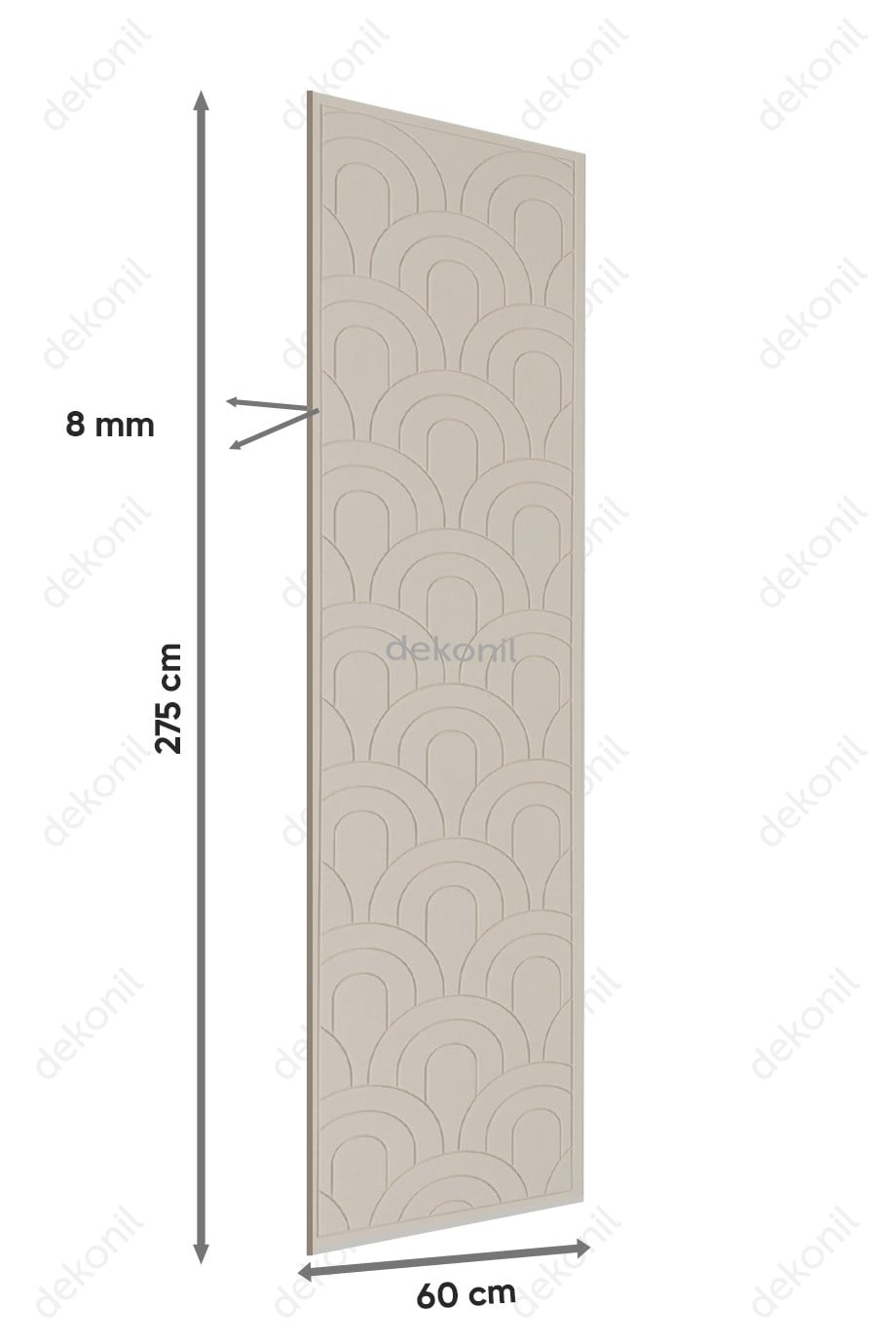 Bohem MDF Duvar Paneli 60*275 cm