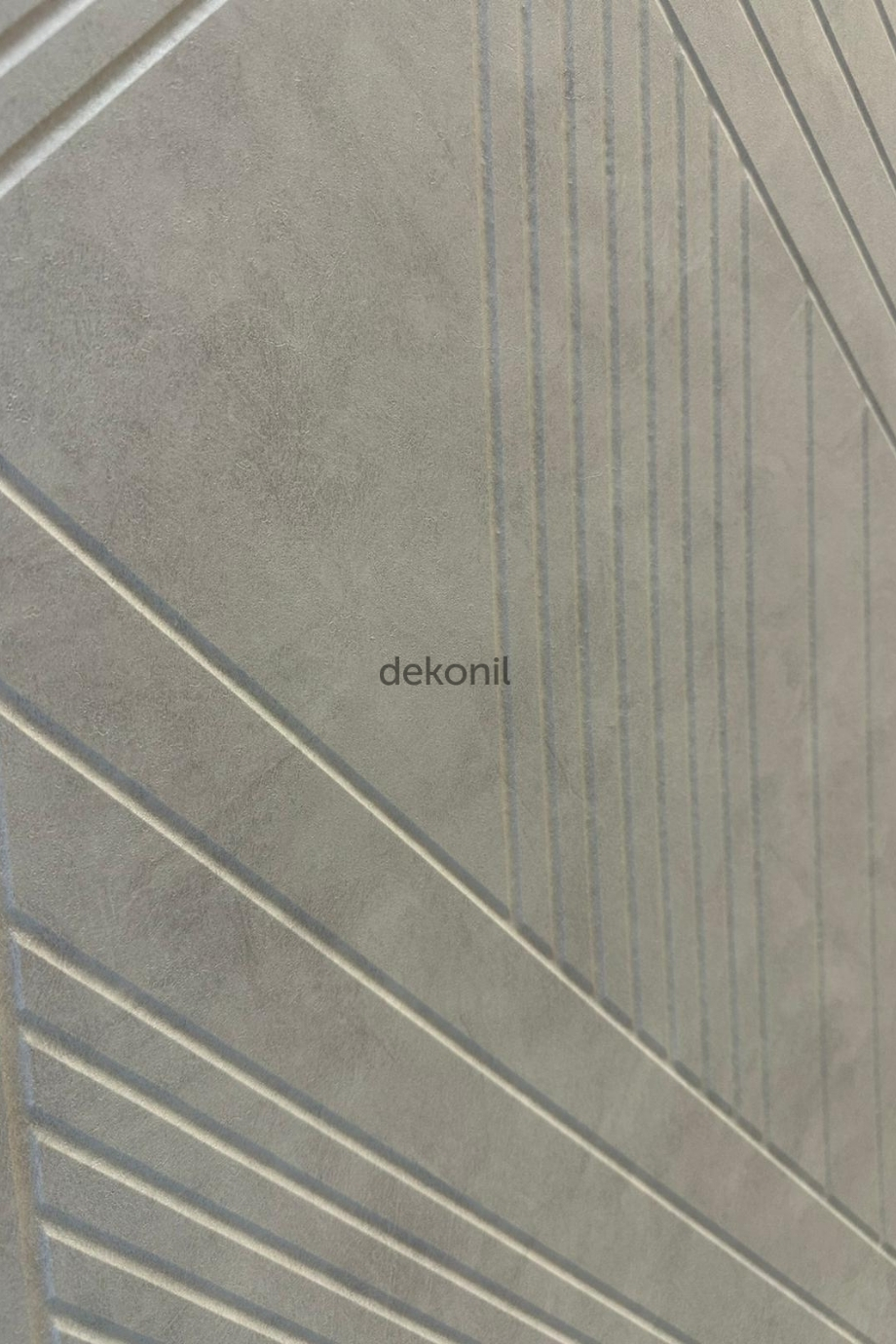 Moon Stone Çizgili MDF Duvar Paneli 60*275 cm