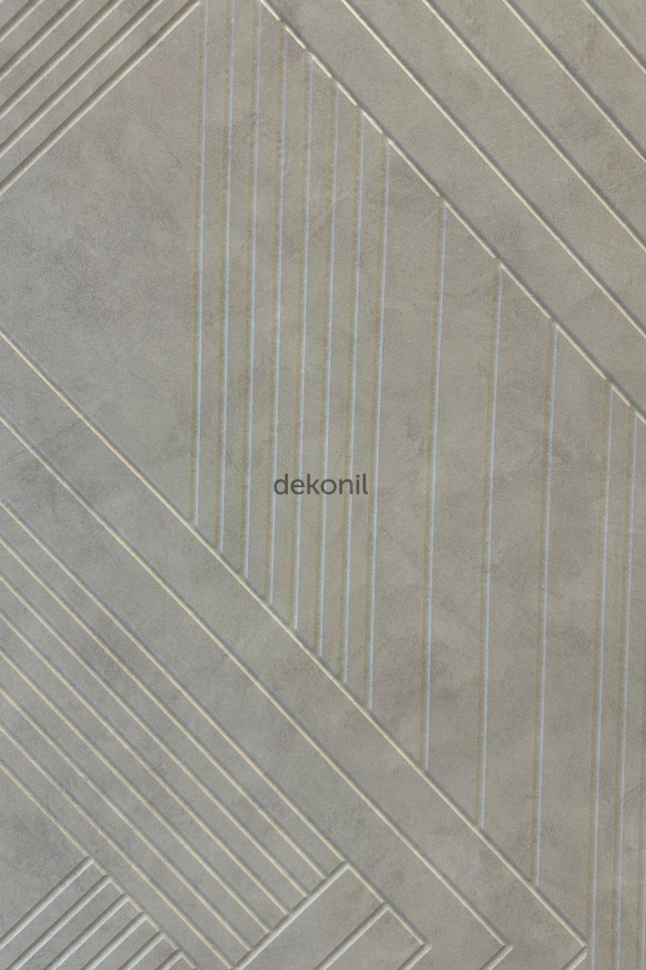 Moon Stone Çizgili MDF Duvar Paneli 60*275 cm