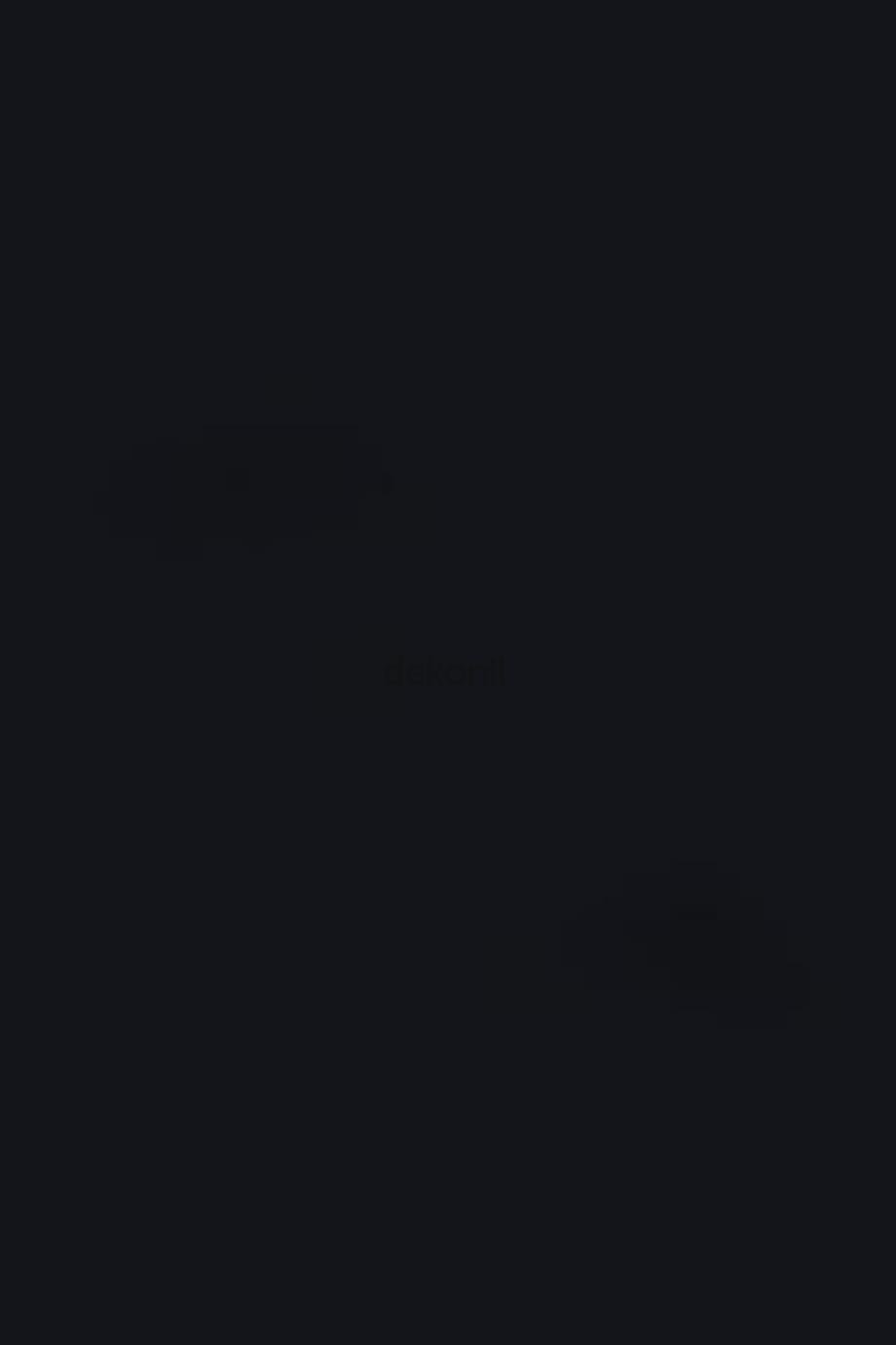 لوحة حائط من مادة البولي فينيل كلوريد بنمط رخامي أسود لامع، 122*244 سم