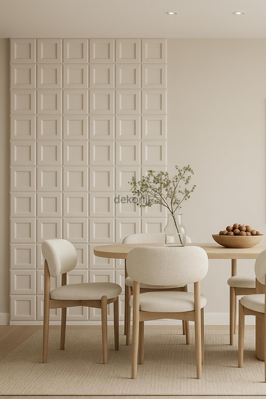 Pinterest Mdf Kare Duvar Paneli 48*48 cm