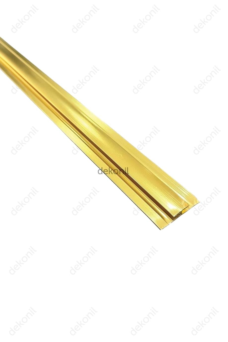 PVC Panel Altın Ek Birleşim Alüminyum Profil 270 cm