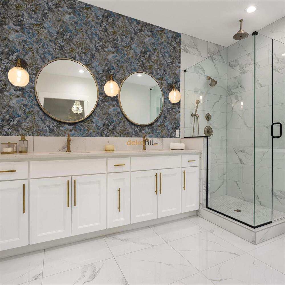 Adawall Roka Mermer Desenli Duvar Kağıdı 23101-4