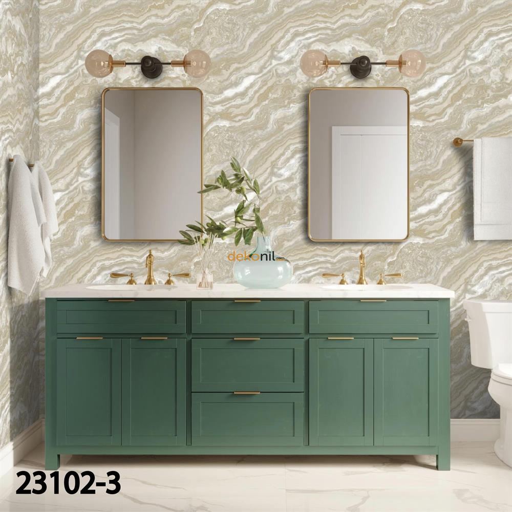 Adawall Roka Mermer Desenli Duvar Kağıdı 23102-3