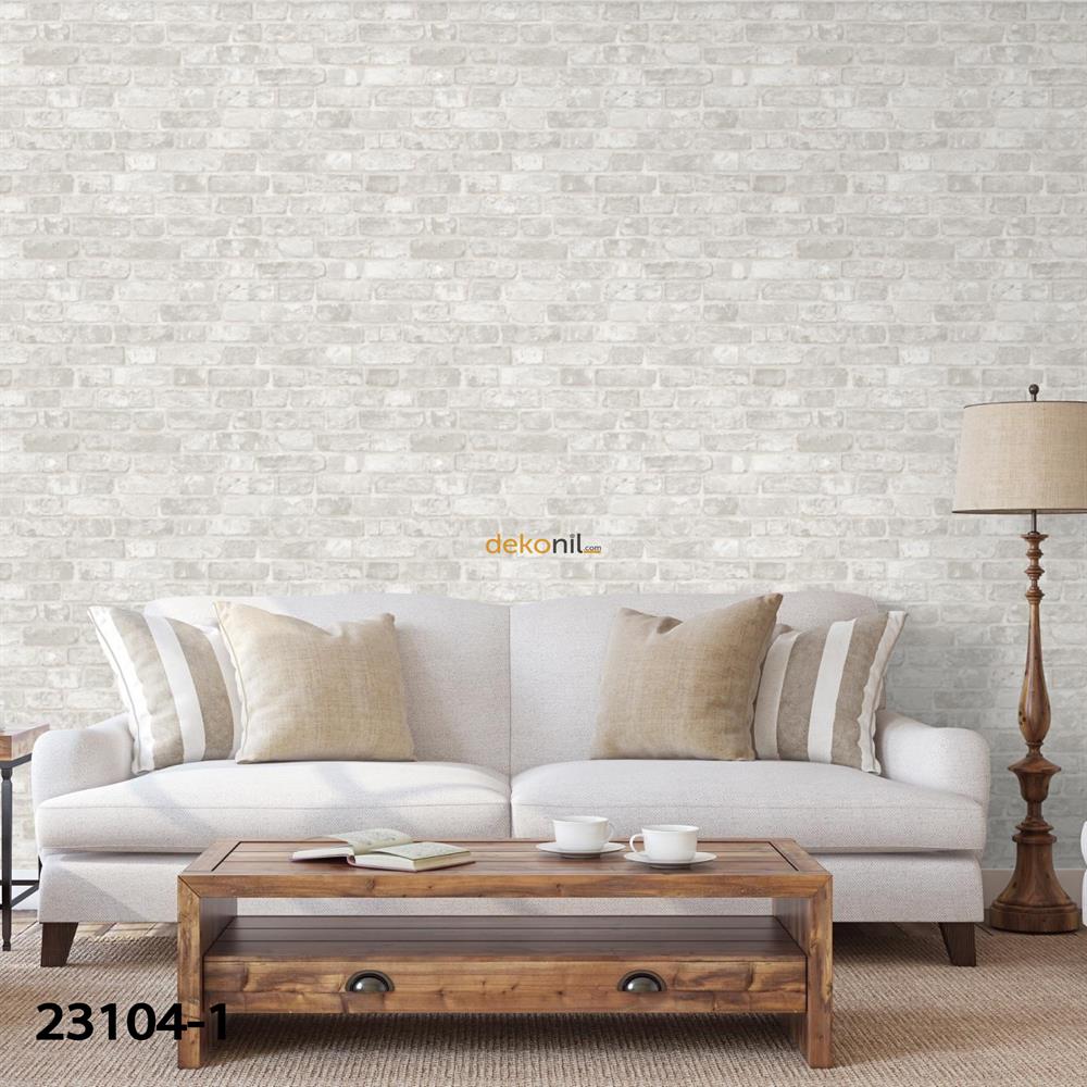 Adawall Roka Taş Desen Duvar Kağıdı 23104-1