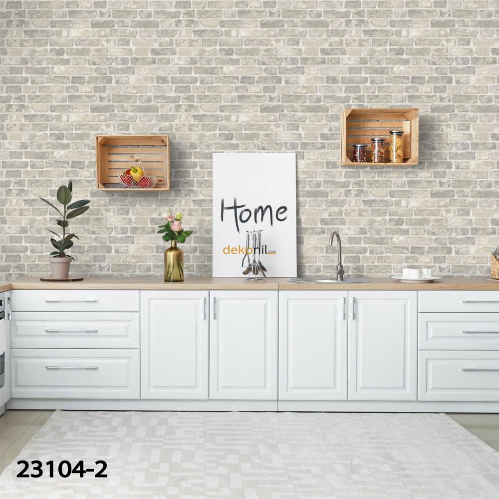 Adawall Roka Taş Desen Duvar Kağıdı 23104-2