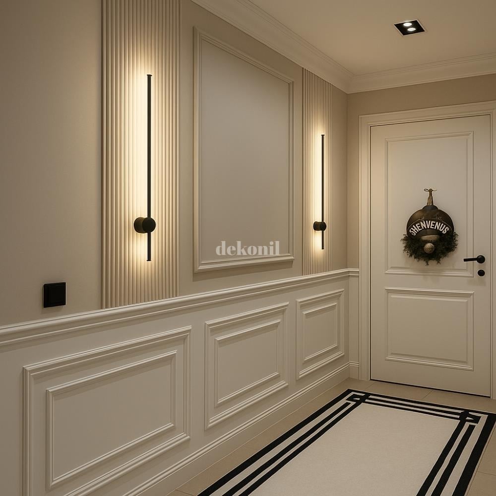 Sofia Paintable Wall Moulding Lath 4cm