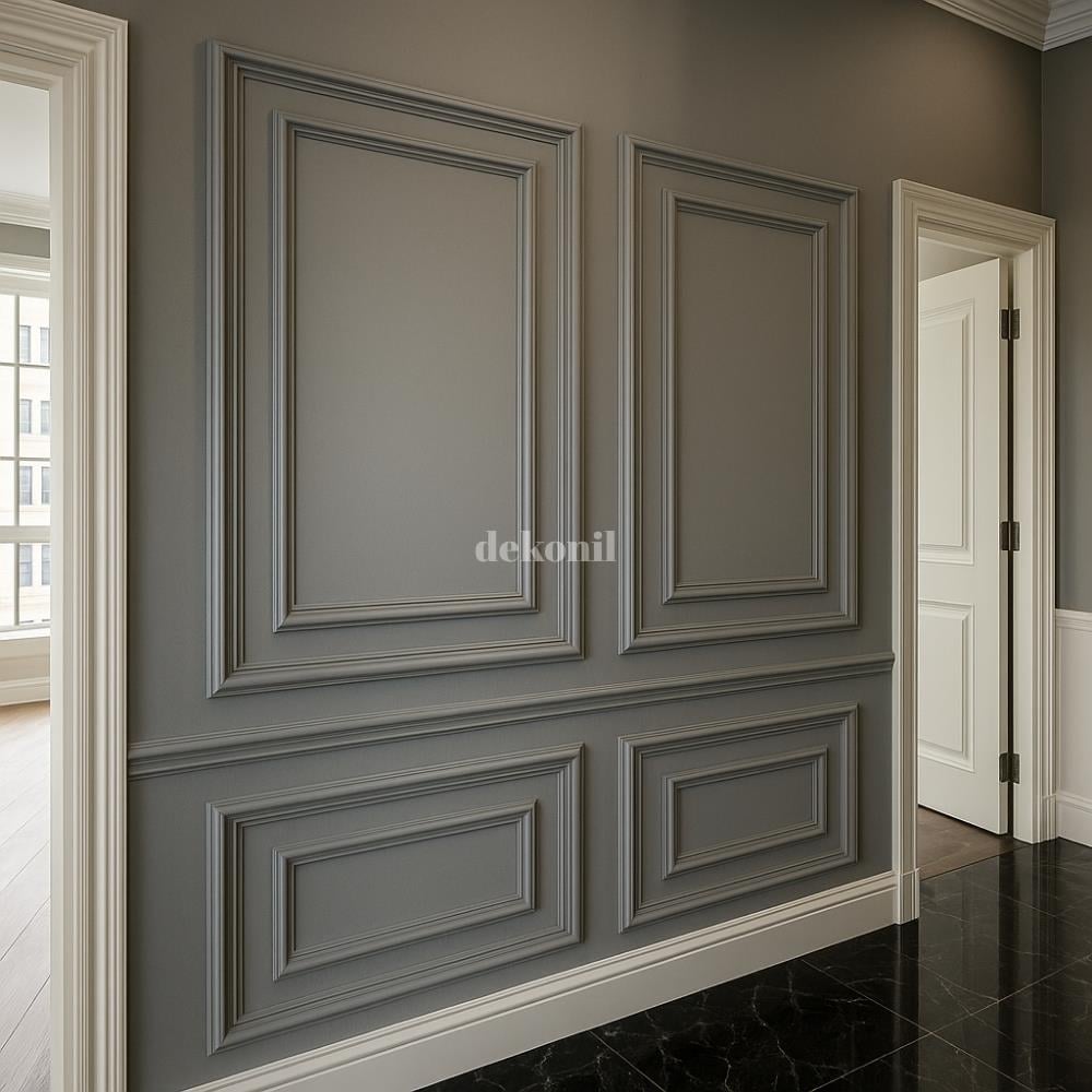 Sofia Paintable Wall Moulding Lath 4cm