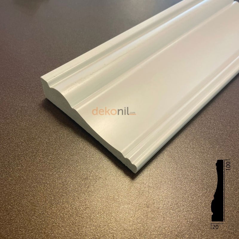 Roma Boyanabilir Süpürgelik 10cm