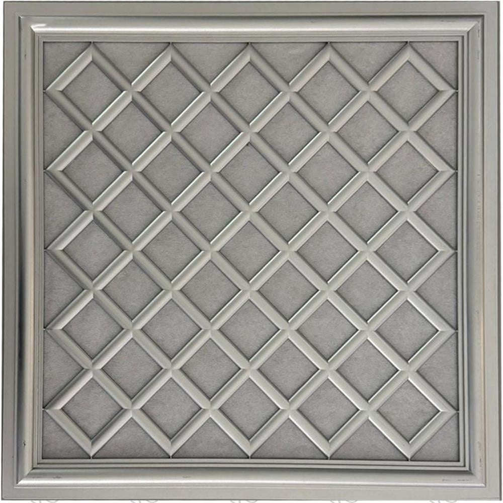 Sakarya Gümüş Pvc Asma Tavan Paneli 60*60 cm