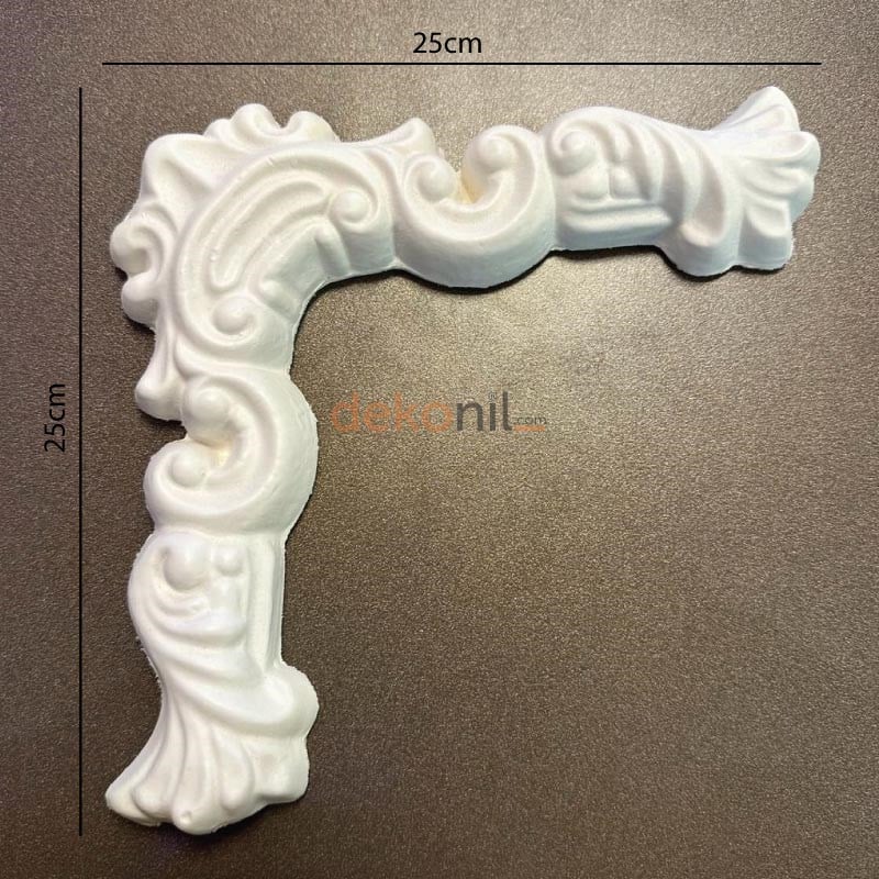 لبلاب بولي يوريثين قابل للطلاء 2.5 سم شرائح متشابكة الزوايا