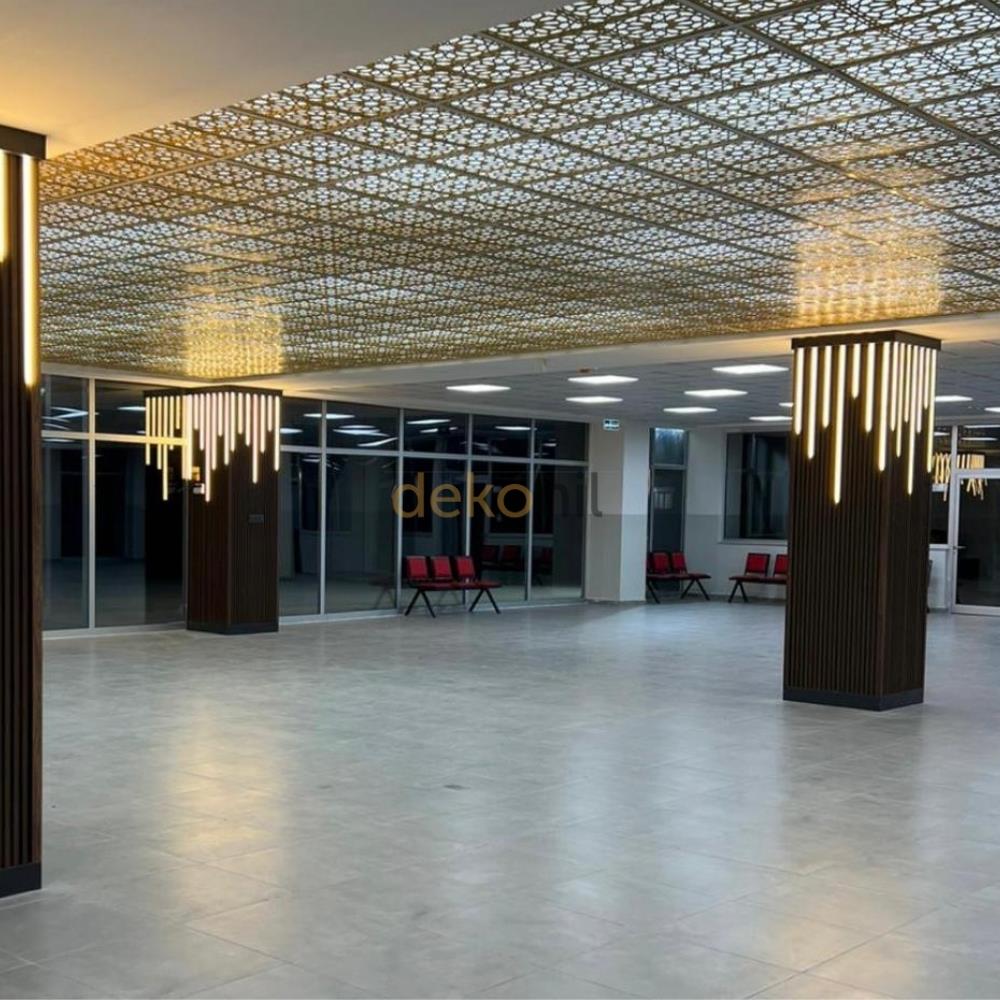 Selçuk Altın Pvc Tavan Paneli 60*60 cm