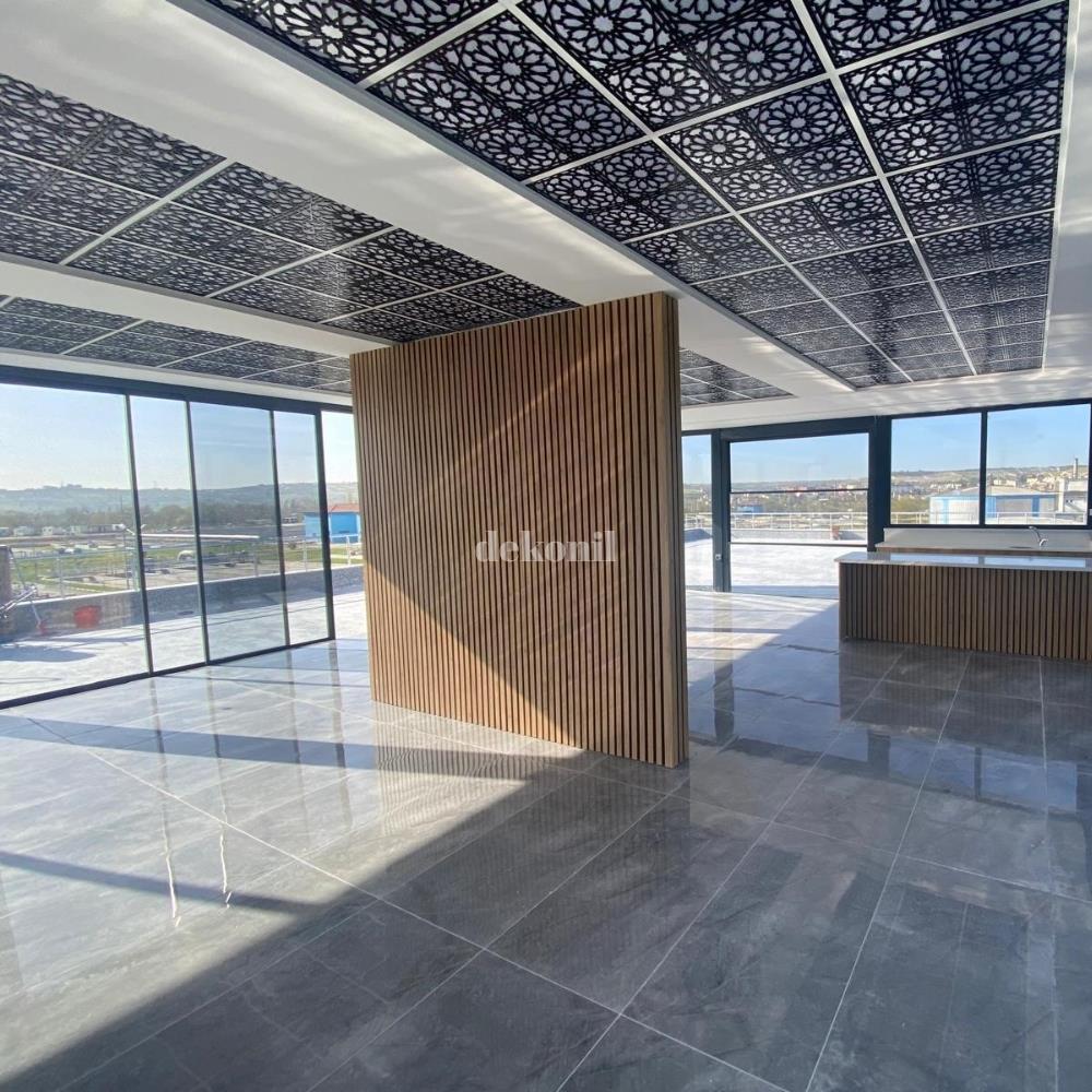 Selçuk Siyah Pvc Tavan Paneli 60*60 cm