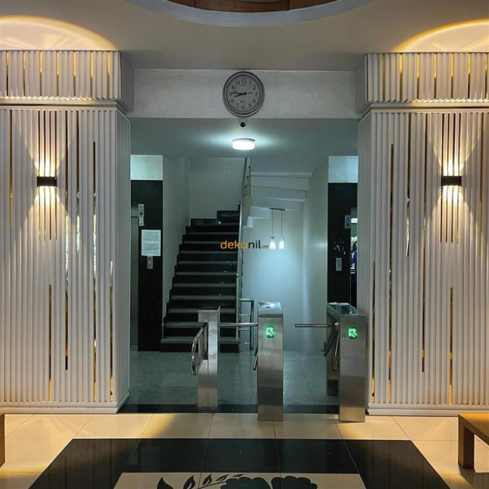 Şerit Pleksi Yapışkanlı Gold Ayna 1 cm