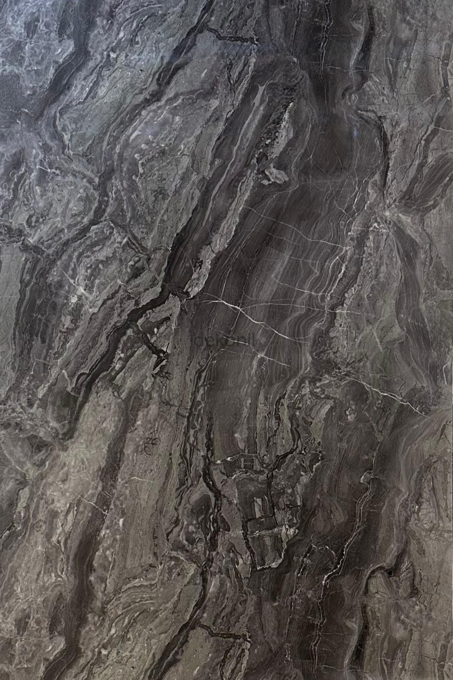 Siyah Antrasit Mermer Desenli Pvc Duvar Paneli 122*244cm