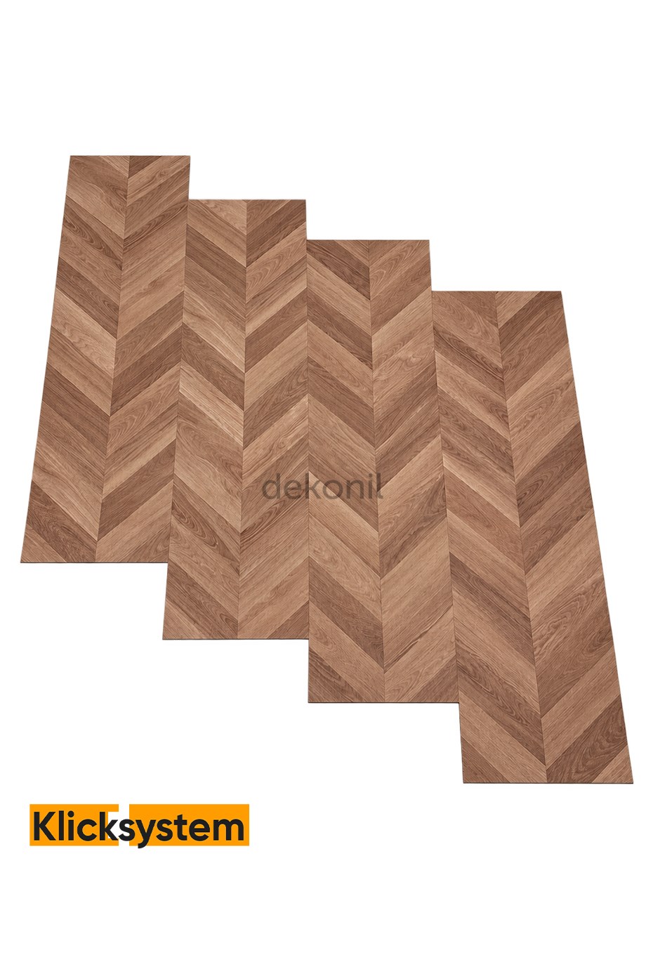 SPC Ceviz Balık Sırtı Zemin Parke – 30,5*120 cm 5mm 1 m²
