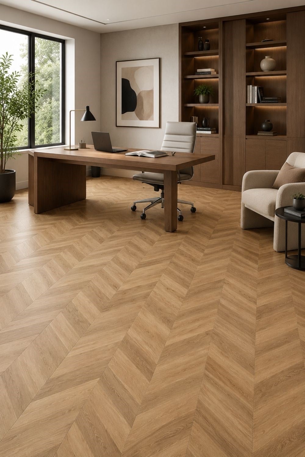 SPC Meşe Balık Sırtı Zemin Parke – 30,5*120 cm 5mm 1 m²