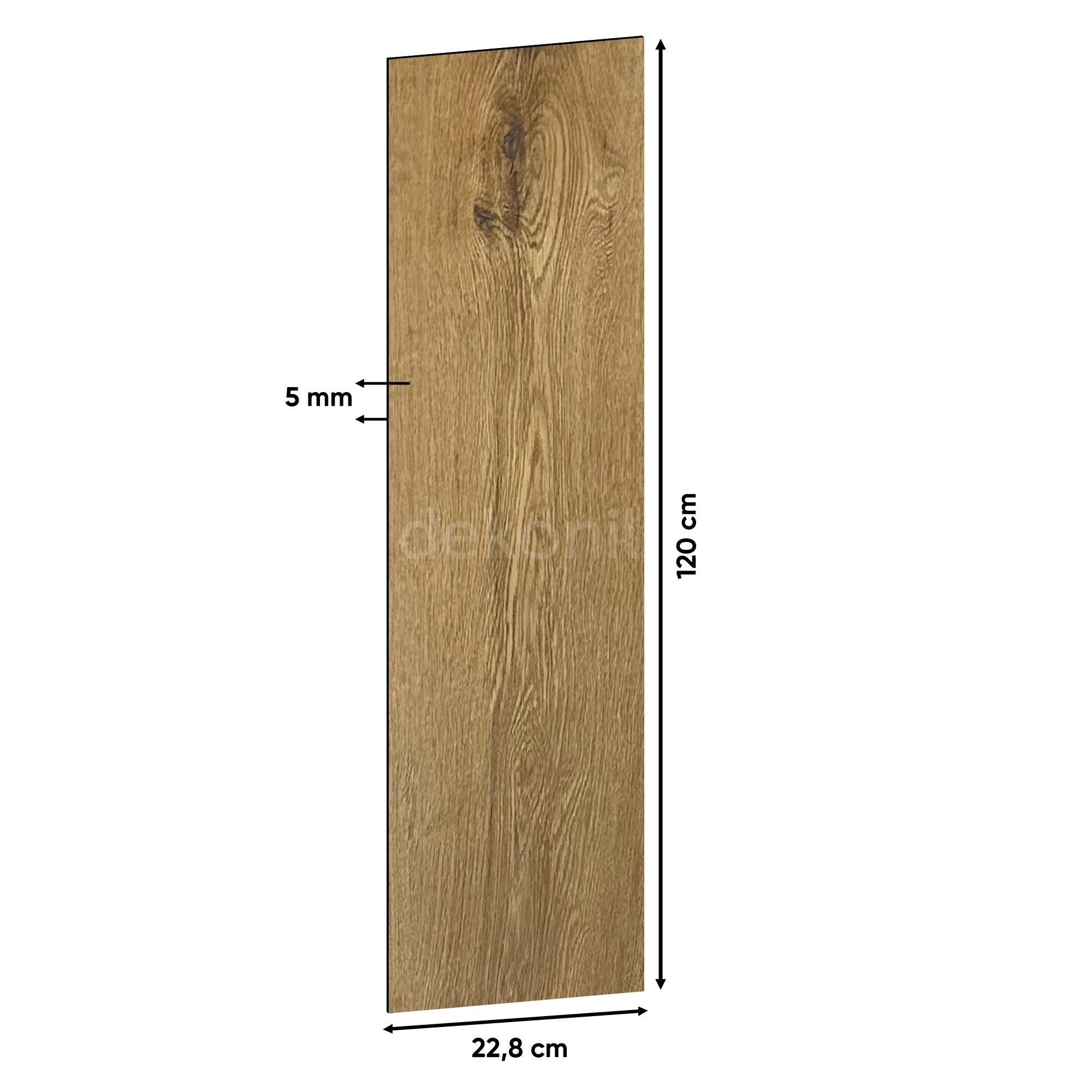 SPC Parke Doğal Meşe Desenli – Su Geçirmez Zemin Paneli 22,8*120 cm (Paket: 9 Adet / 2,5 m²)