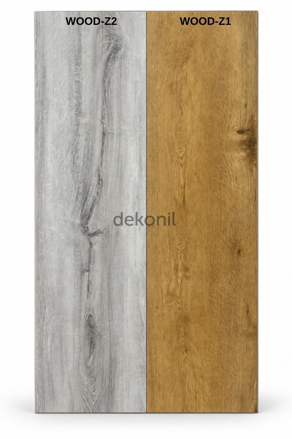 SPC Parke Duman Meşe Desenli – Su Geçirmez Zemin Paneli 30,5*120 cm (1 m²)