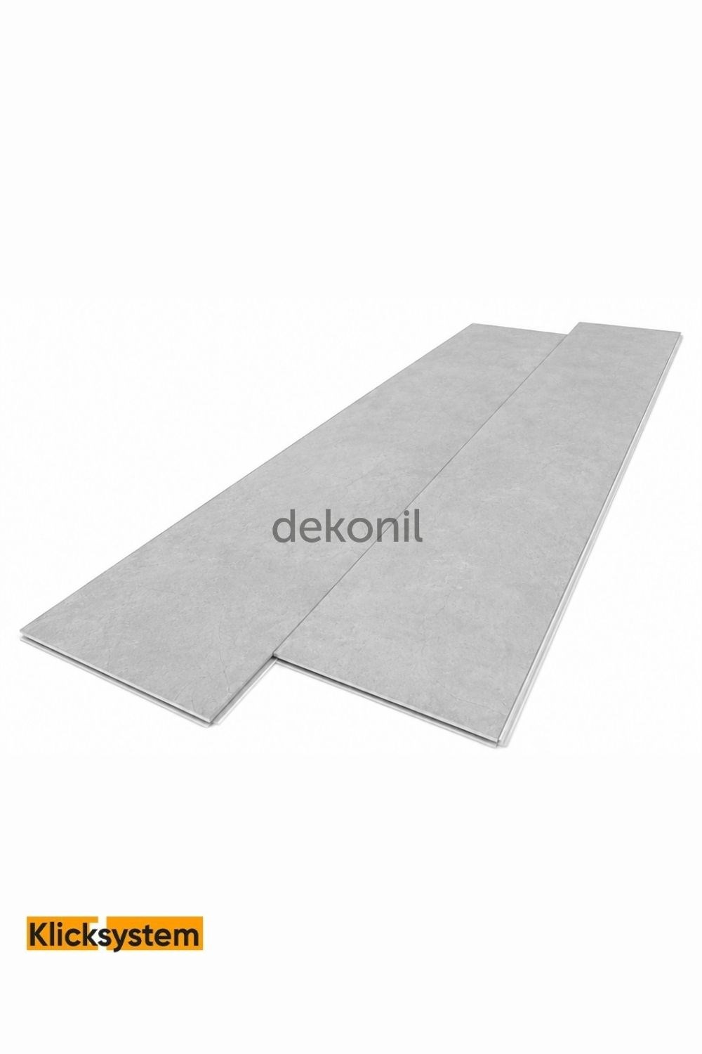 SPC Parke Gri Beton Desenli – Su Geçirmez Zemin Paneli 30,5*120 cm (1 m²)