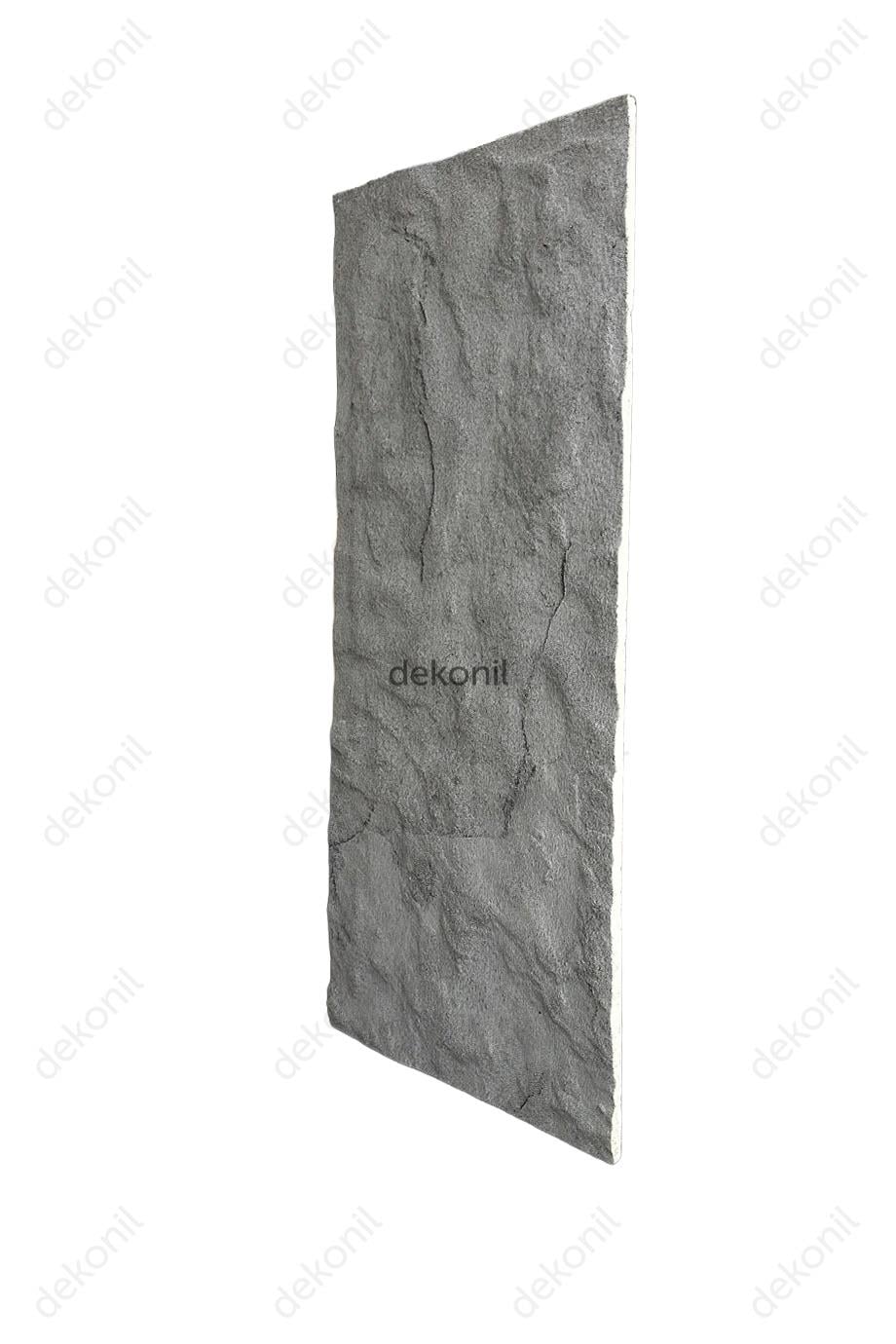 Taş Dokulu EPS Duvar Paneli Gri 50*120 cm