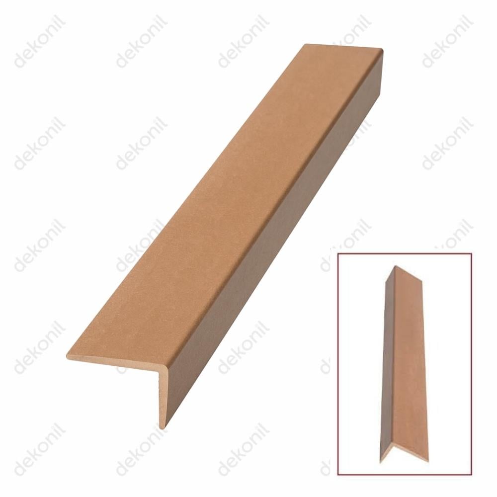 Teak Dış Cephe Lambri Köşe Profili 4*6 cm