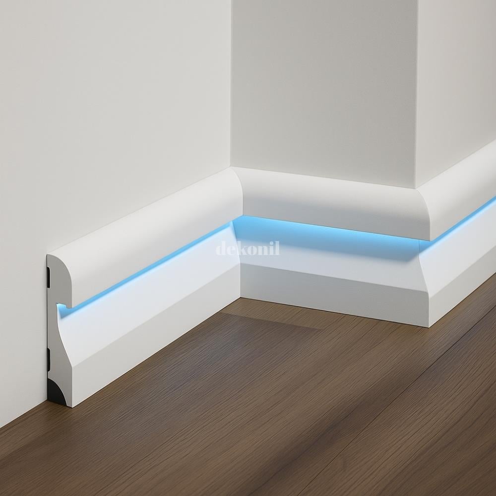 Tokyo Ledli Boyanabilir Süpürgelik 11,5 cm