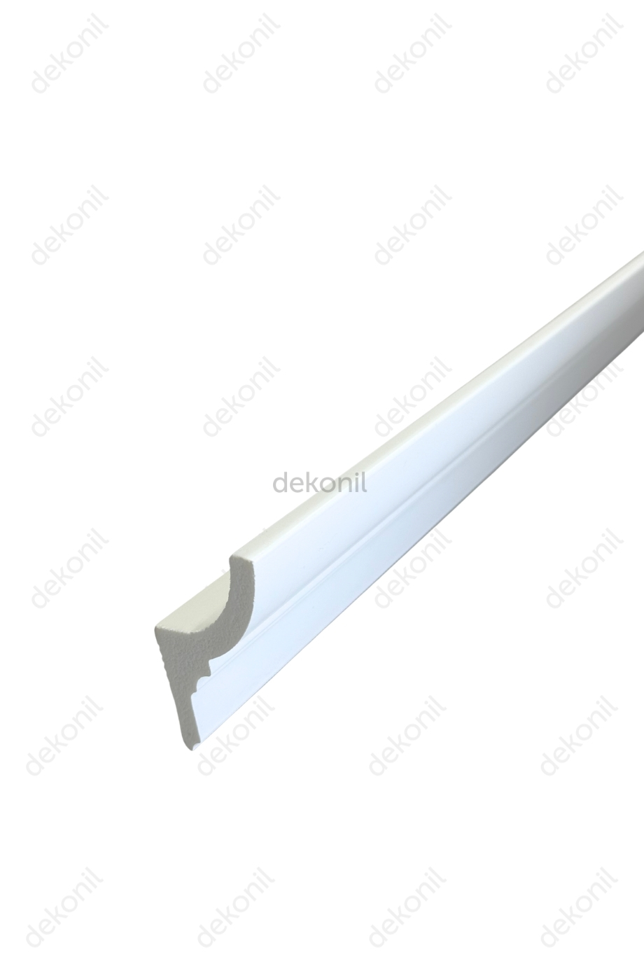 Tokyo Ledli Kavisli Boyanabilir Kartonpiyer 7cm