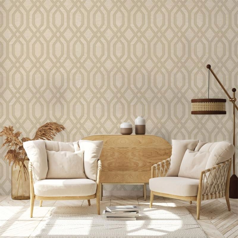 Adawall Vera Geometrik Desen Duvar Kağıdı 1502-2