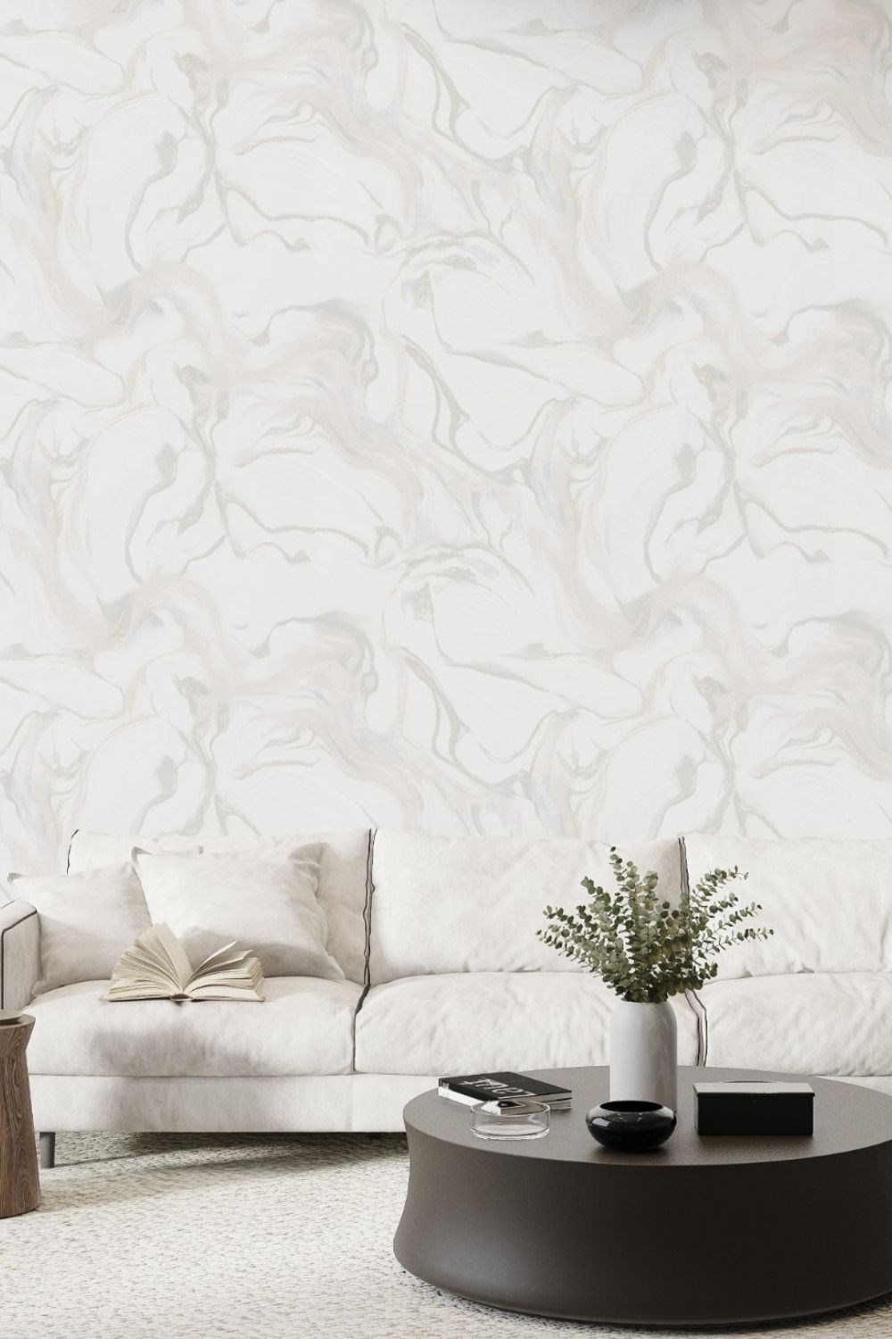 Wallsense Italy Mermer Desenli Duvar Kağıdı 16 m² W804