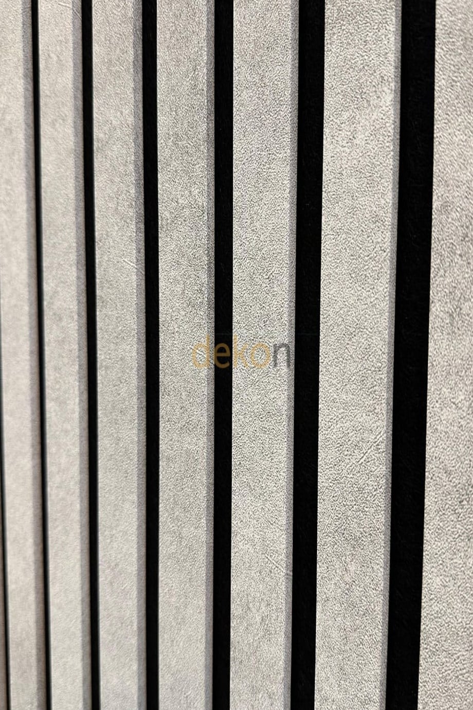Yeni Nesil Lambri Duvar Paneli Beyaz Gri 100*275 cm