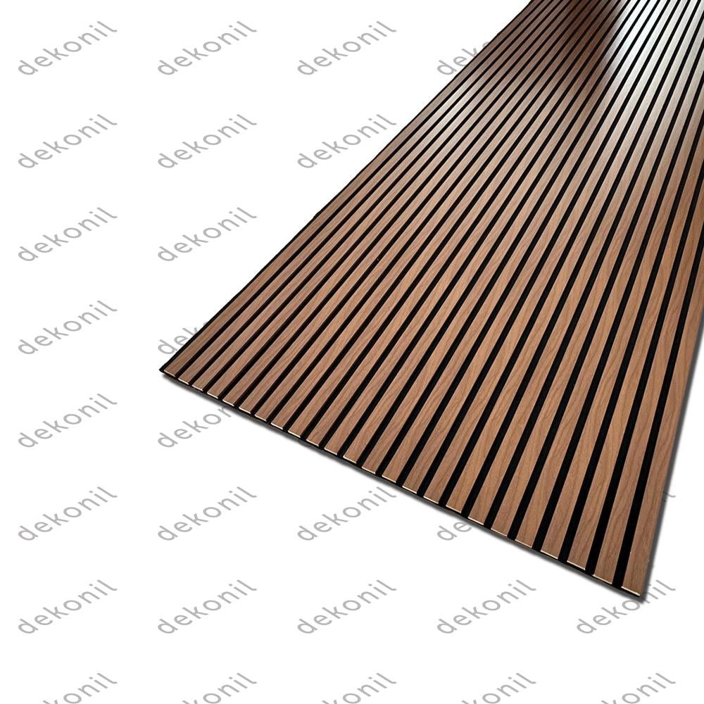 Yeni Nesil Lambri Duvar Paneli Ceviz 100*275 cm