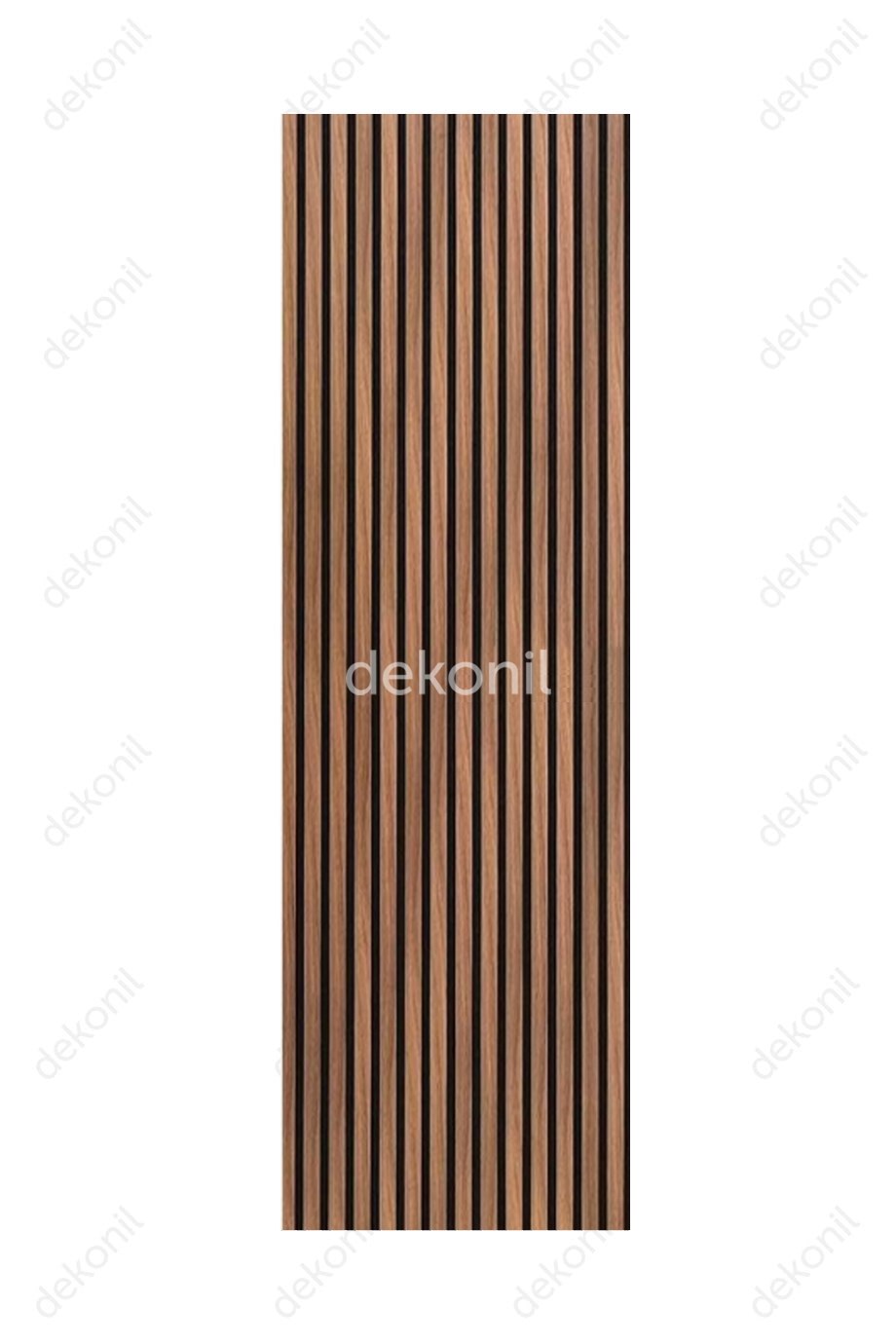 Yeni Nesil Lambri Duvar Paneli Ceviz 60*275 cm