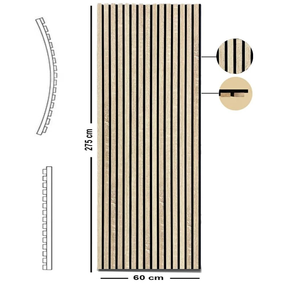 Yeni Nesil Lambri Duvar Paneli Sonoma 60*275 cm
