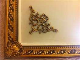 Eskitme D19 Saray Tavan Köşe Motif 41*26 cm