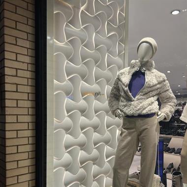 3D Venus Wall Panel White