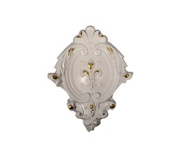 Beyaza Altın Kartonpiyer İç Köşe Motif 17*13 cm