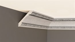 Gümüş İşlemeli Saray Kartonpiyer 11 cm