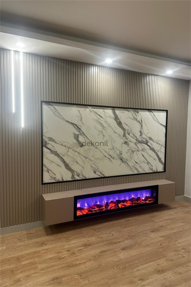 Açık Kanyon MDF Lambri, Lux Duvar Paneli 12 cm