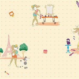 Adawall Ada Kids Bugs Bunny Kids Room Wallpaper 8932-1