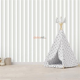 Adawall Ada Kids Striped Kids Room Wallpaper 8908-1