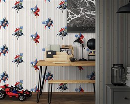Adawall Ada Kids Justice League Kids Room Wallpaper 8927-1