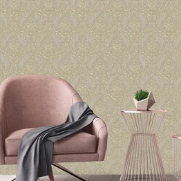 Adawall Dante Damask Desenli Duvar Kağıdı 1401-5