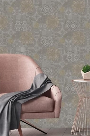 Adawall Dante Geometrik Duvar Kağıdı 1409-5