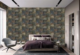 Adawall Octagon Geometrik Desenli Duvar Kağıdı 1215-2