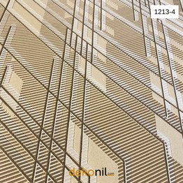 Adawall Octagon Geometrik Desenli Duvar Kağıdı 1213-4