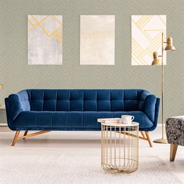 Adawall Octagon Geometric Pattern Wallpaper 1204-4