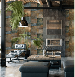 Adawall Octagon Geometrik Desenli Duvar Kağıdı 1215-1