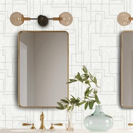 Adawall Octagon Geometrik Desenli Duvar Kağıdı 1202-1