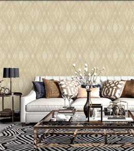 Adawall Octagon Geometrik Desenli Duvar Kağıdı 1213-3